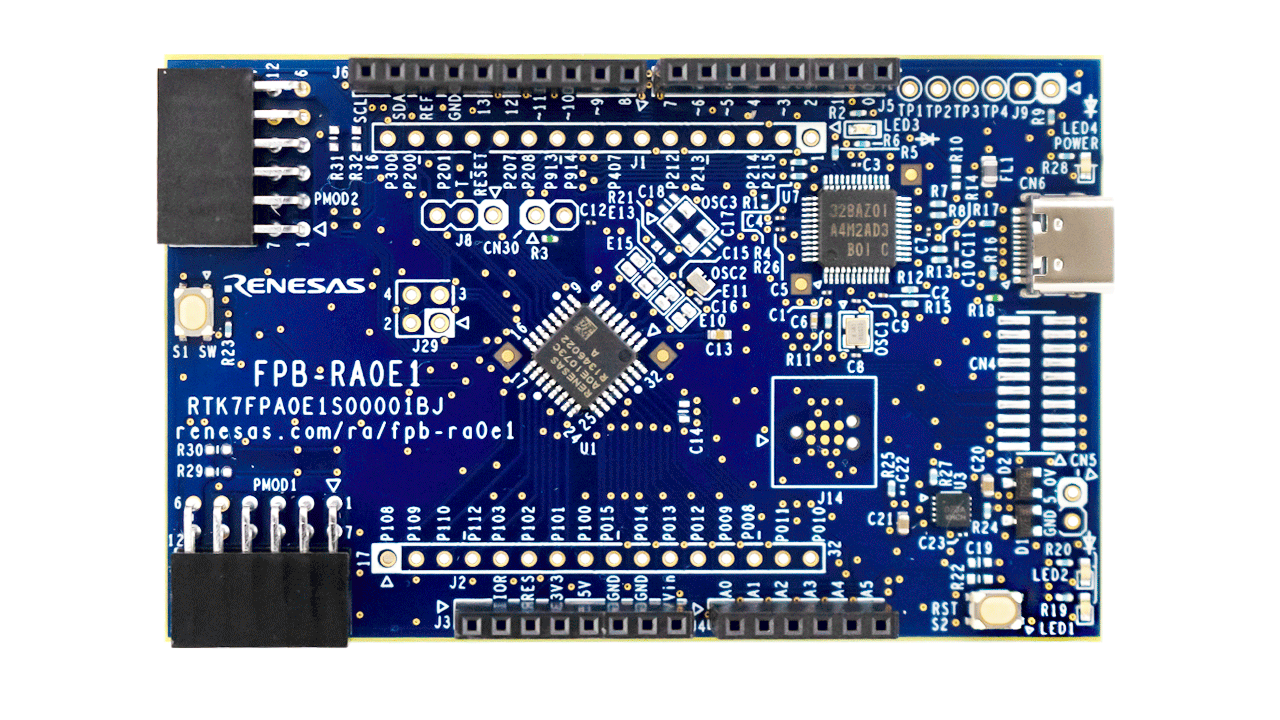 Fast Prototyping Board for RA0E1