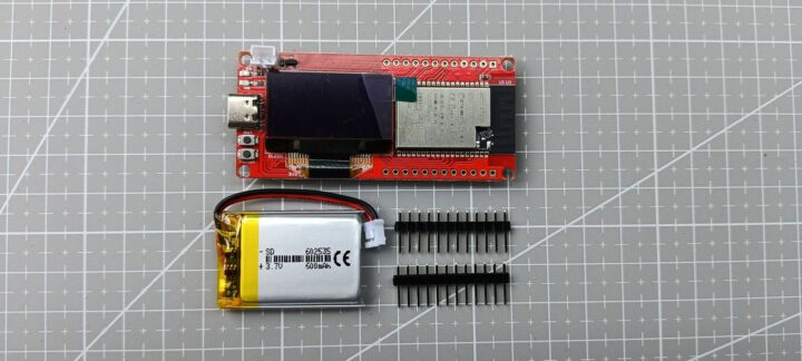 Arduino programmable DW3000 UWB board with battery and headers