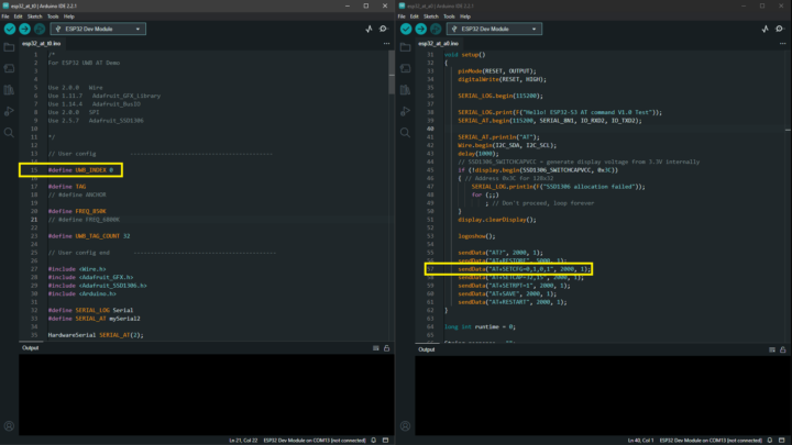 Changing device ID in the Arduino IDE