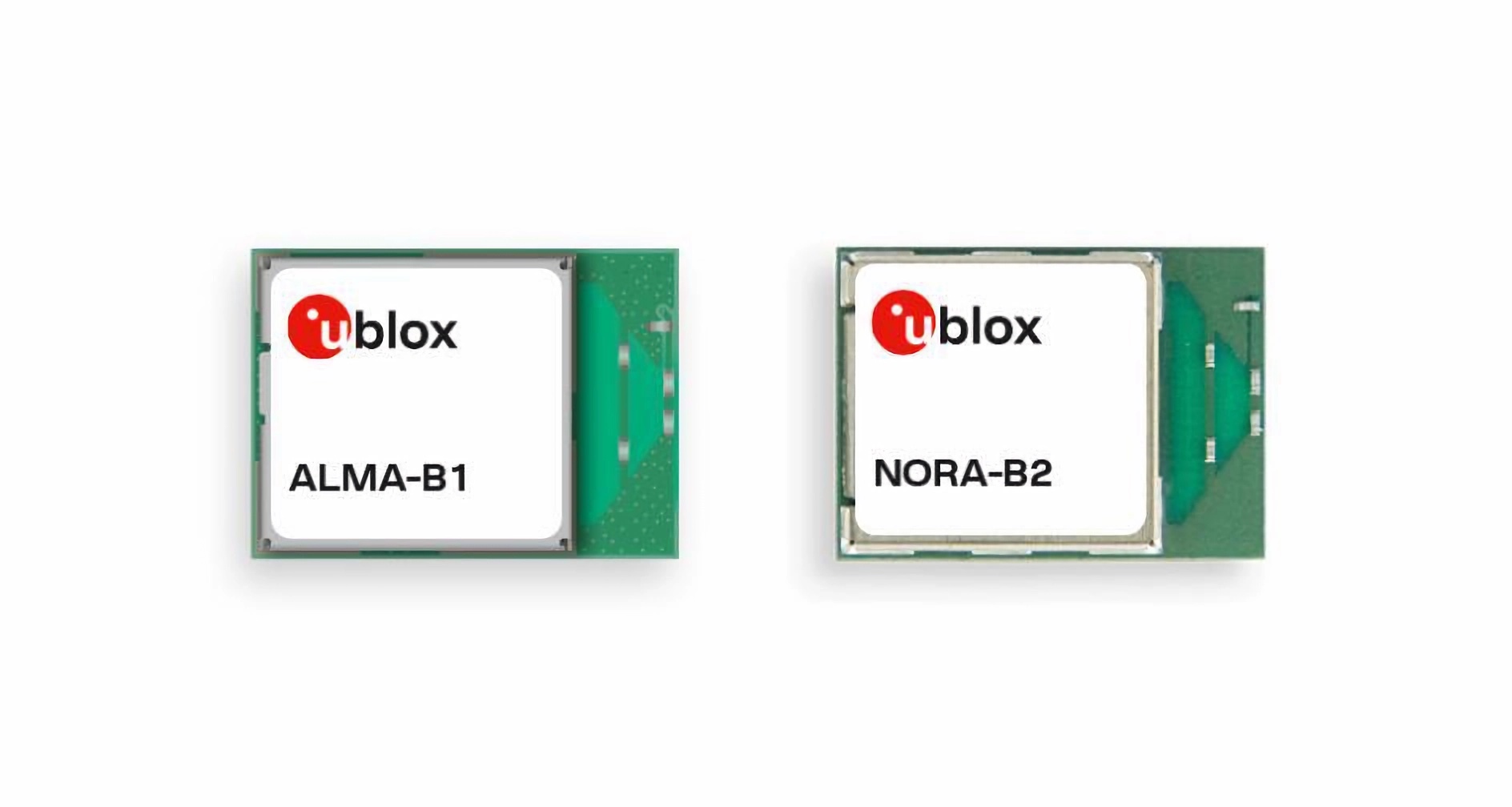 u-blox ALMA-B1 and NORA-B2 modules