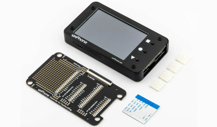 unPhone All in one LoRa, WiFi and BT dev device with touchscreen and LiPo battery