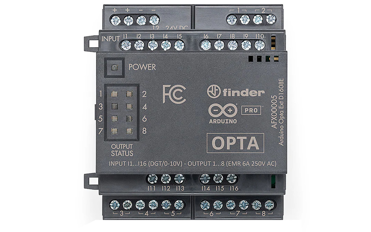 Arduino Pro Opta Ext D1608S and D1608E