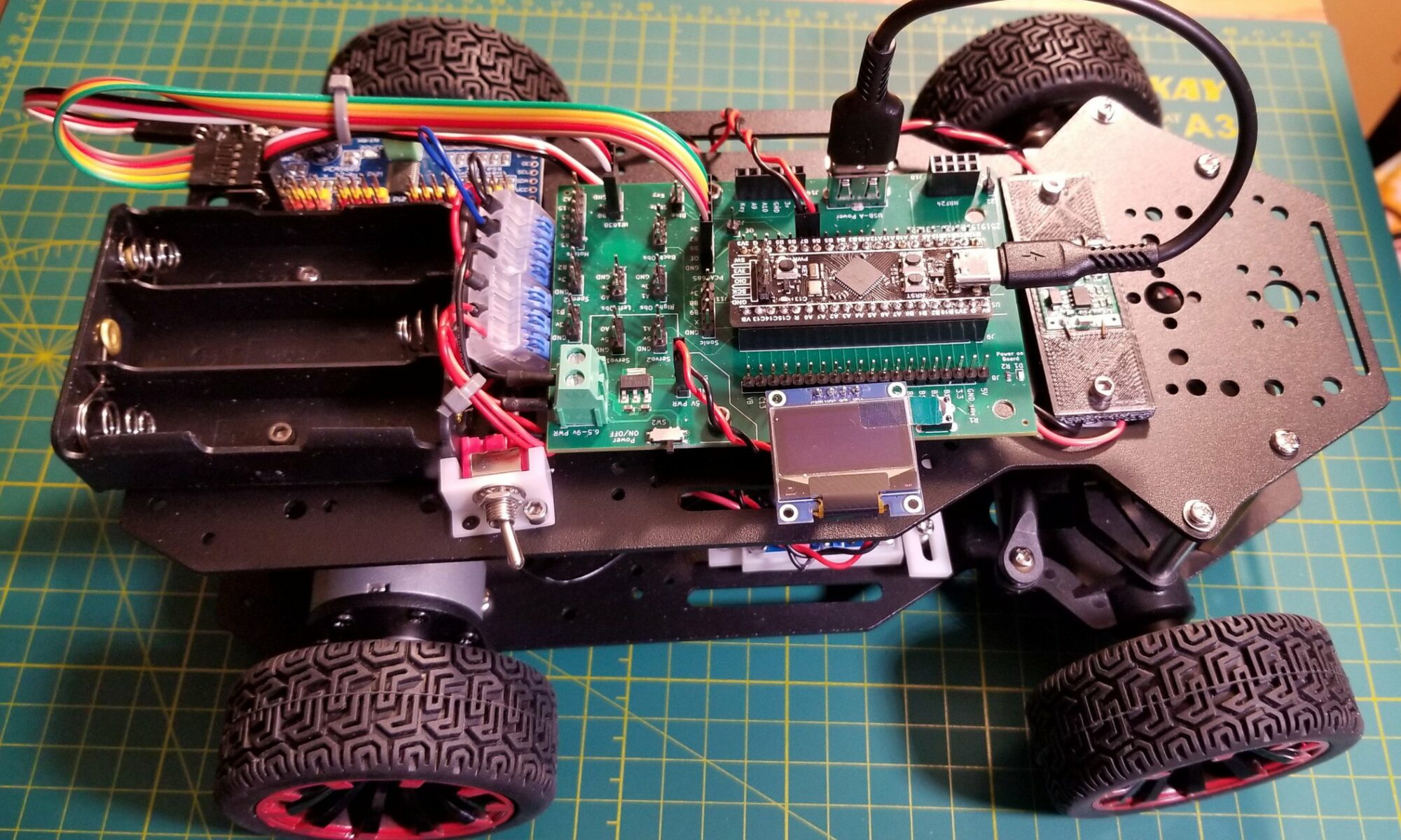 Car Base Board Mounted PCB chassis