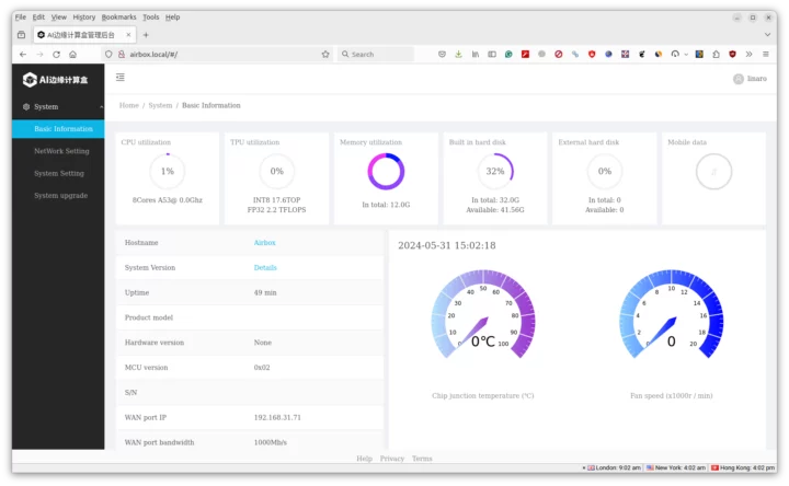 Fogwise Airbox Dashboard