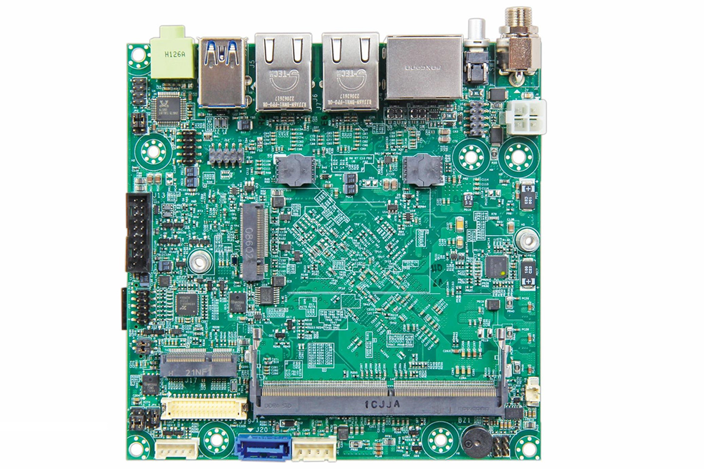 NANO 6064 ASL An Intel Atom x7000RE Series SoC based NANO ITX Board with Triple Display, 2.5GbE LAN, USB 3.2 Gen2, M.2, SATA III