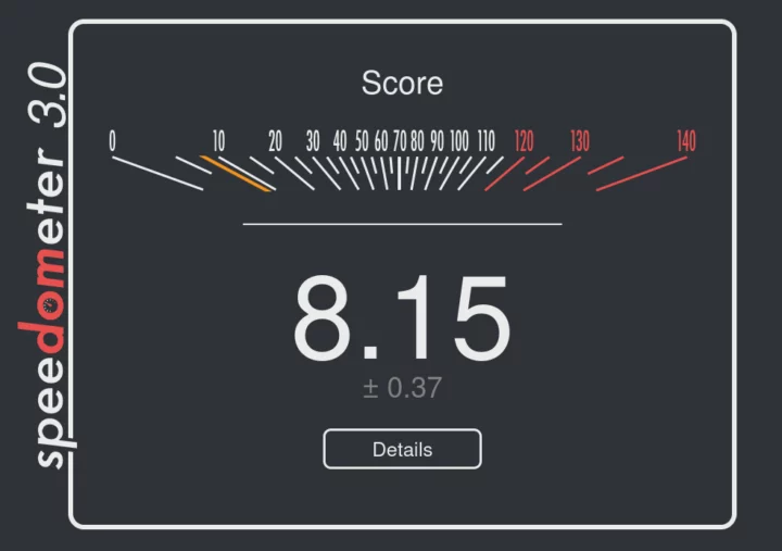 ODROID-H4 Plus Speedometer 3.0 Ubuntu Firefox