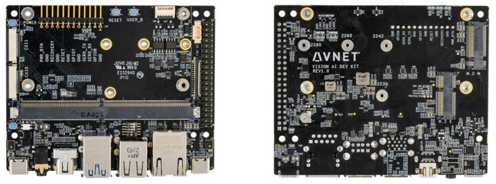 QCS6490 Vision AI Development Kit Top and Bottom