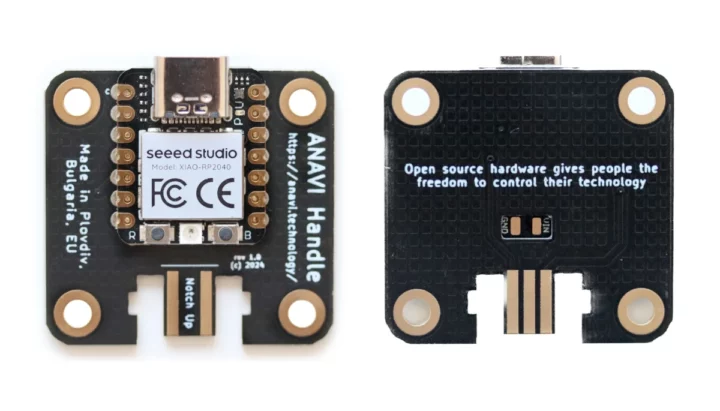 Raspberry Pi RP2040 Wii Nunchuck to USB adapter