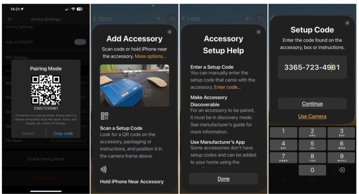 SONOFF M5 (Matter) Apple Home1