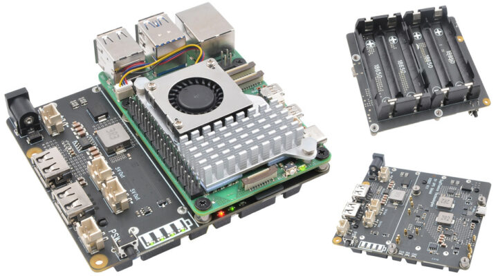 SupTronics Raspberry Pi 5 UPS HAT - An Pi 5 UPS designed to handle the high power demands of Raspberry Pi 5 even during power outages
