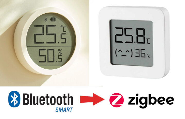 XIaomi temperature humidity monitors Zigbee