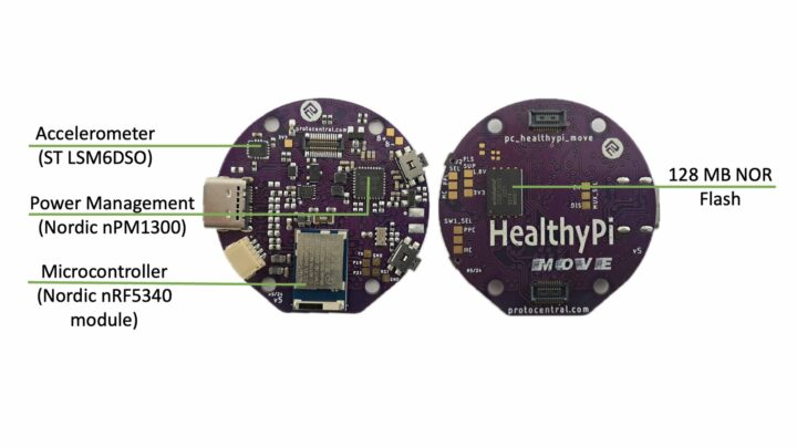 HealthyPi Move main board