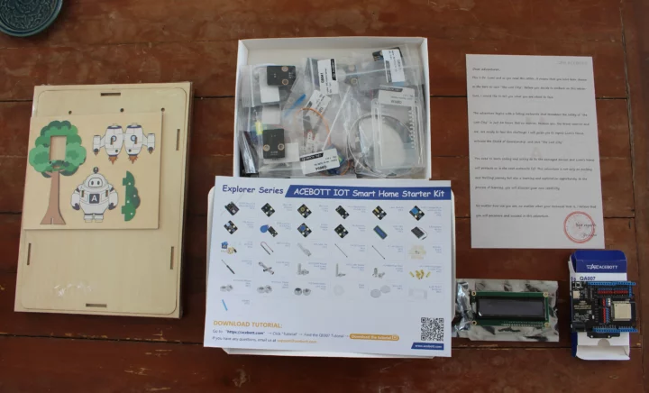 ACEBOTT QE007 unboxing