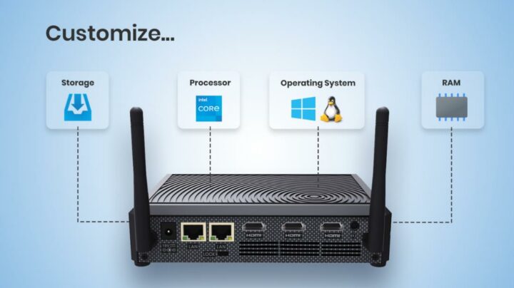 Customizable mini PC