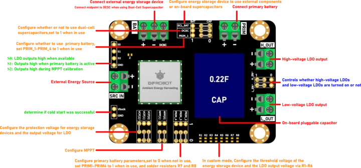 DFM8001 indoor ambient energy harvesting kit description