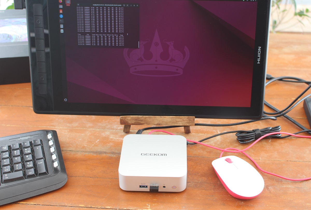 GEEKOM A8 mini PC Review Ubuntu 24.04 Linux