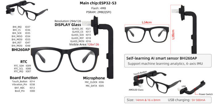 LILYGO T Glass Specifications