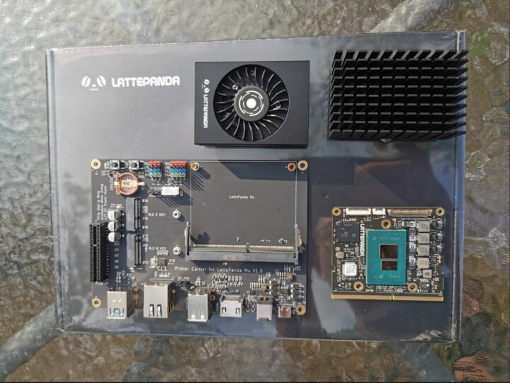 LattePanda Mu Carrier Board Fan Heatsink
