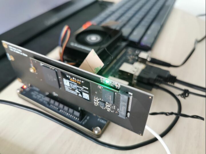 LattePanda mu lite carrier PCIe test
