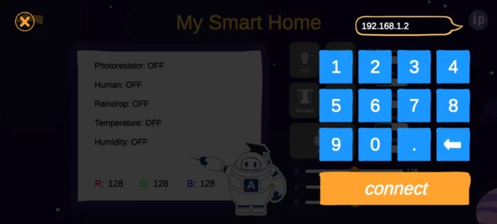 My Smart Home Set IP Address