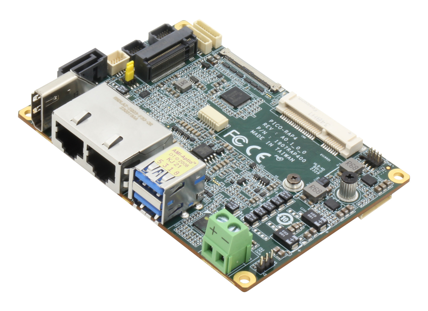 Raptor Lake Pico-ITX SBC