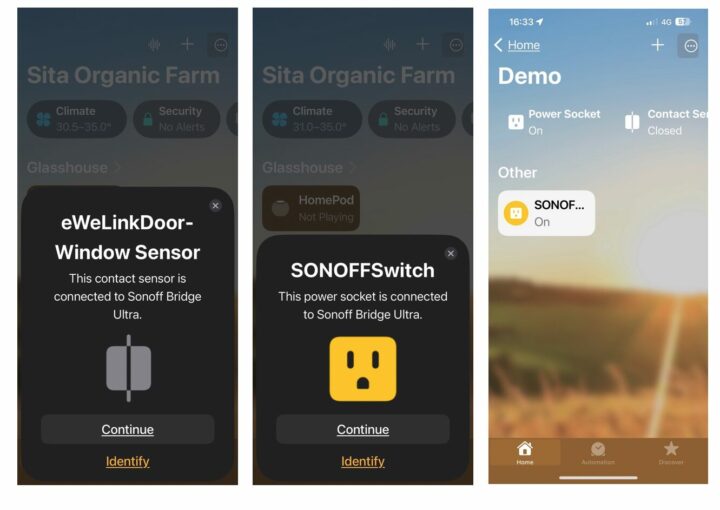 Sonoff Zigbee Bridge Ultra Matter Bridge function with Apple Home