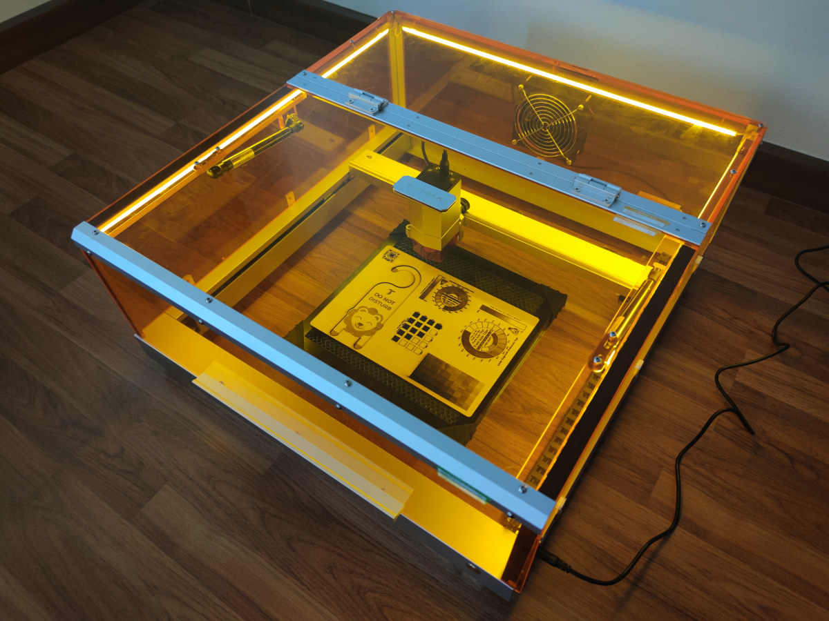TOOCAA L2 review 20W laser engraver cutter