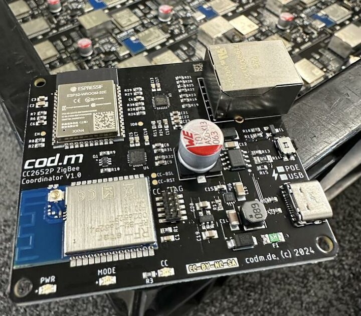 cod.m zigbee coordinator board