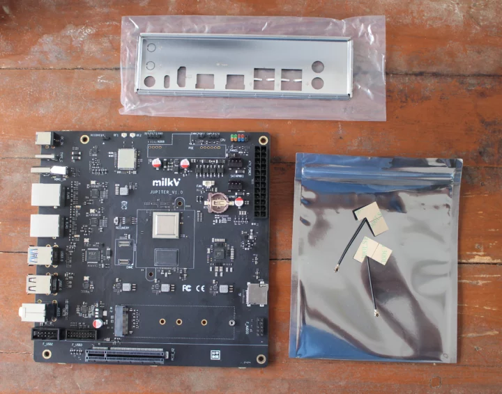MILK-V Jupiter RISC-V mini-ITX motherboard