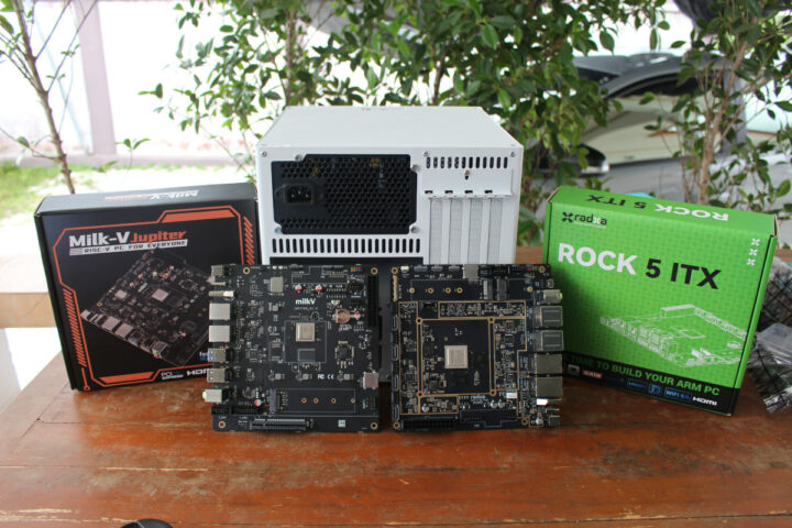 Milk V Jupiter ROCK 5 ITX mini ITX NAS enclosure