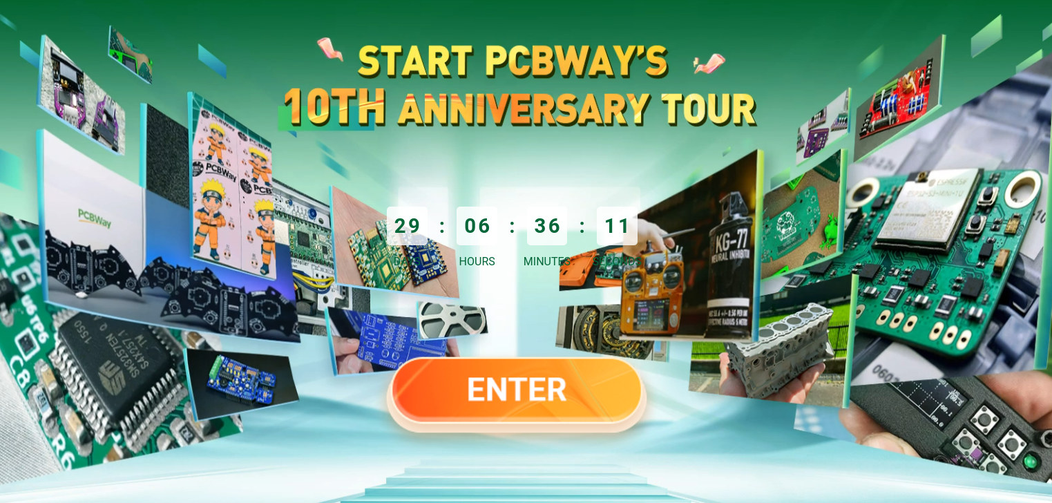 PCBWay 10th anniversary