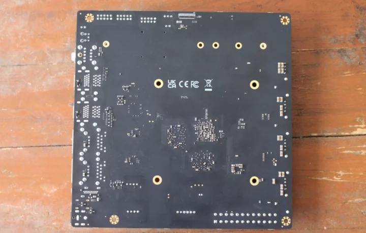 ROCK 5 ITX bottom side