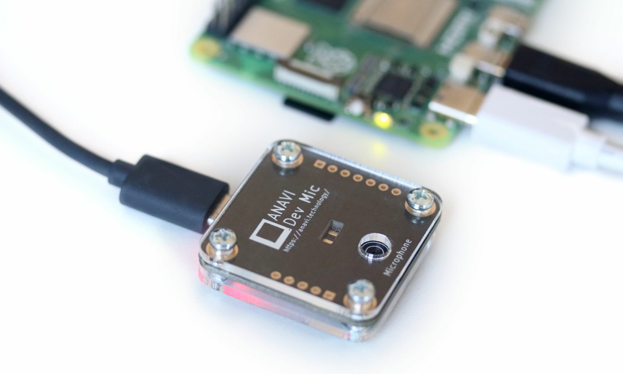 ANAVI Dev Mic and Raspberry Pi 5
