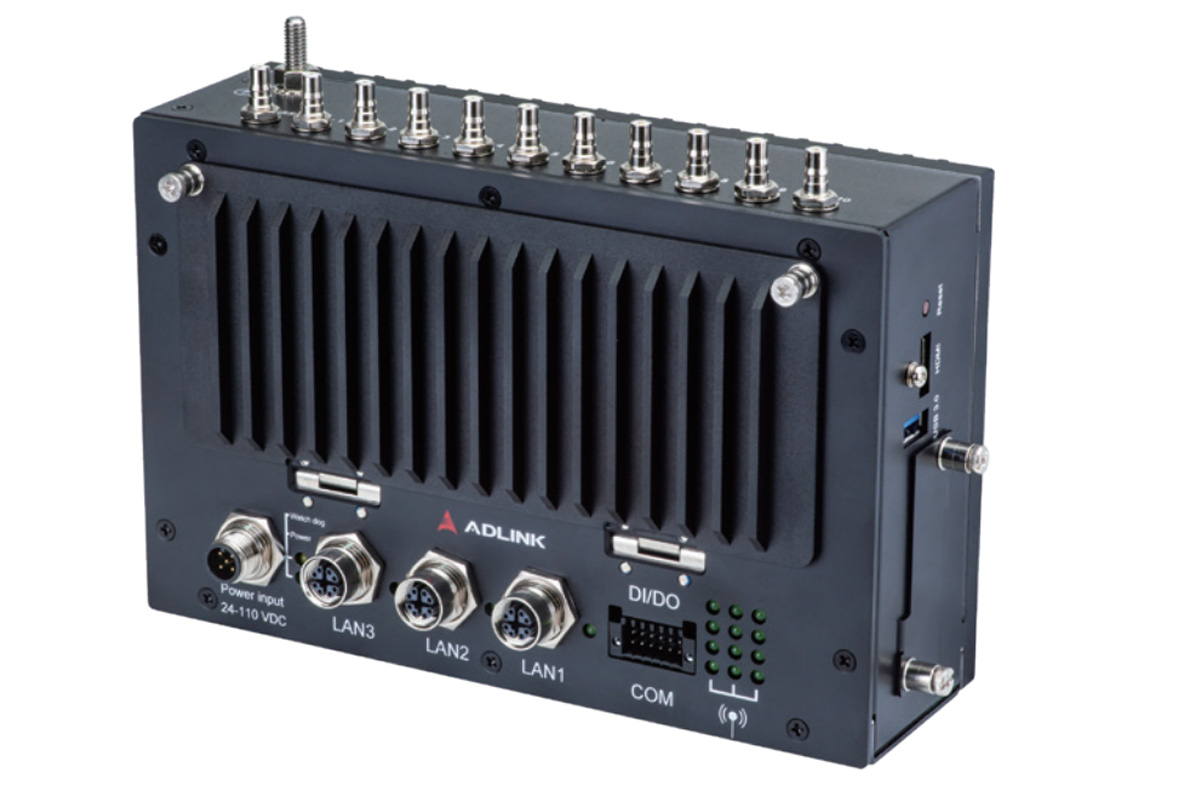 ADLINK AVA 1000 T2G gateway top view