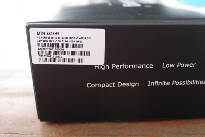 MTN-8845HS sticker mini PC with Ryzen 7 8845HS CPU