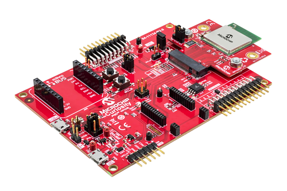 PIC32MZ W1 and WFI32 2.0 Curiosity Board
