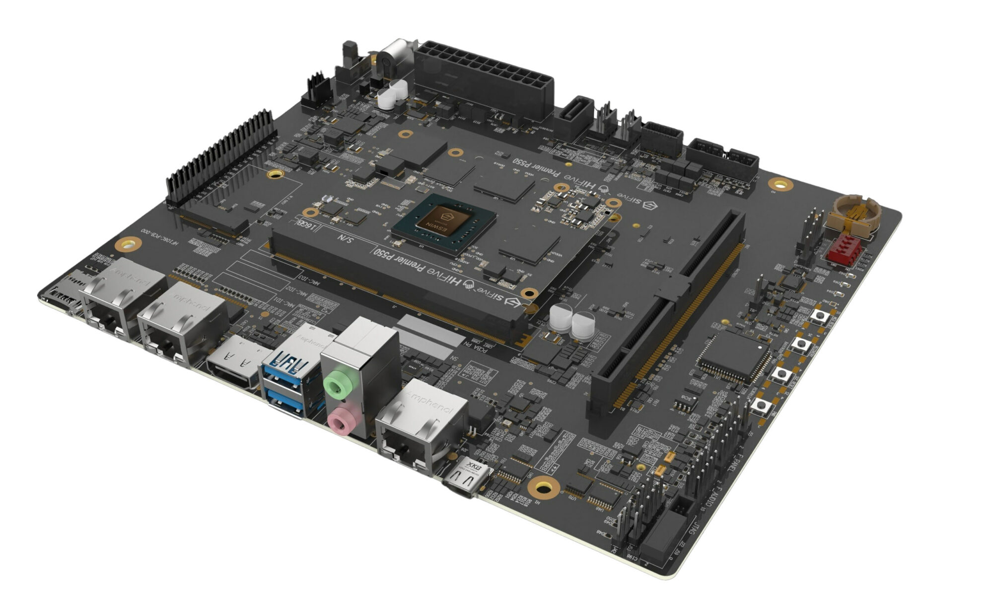 SiFive HiFive Premier P550 RISC-V mini-DTX motherboard