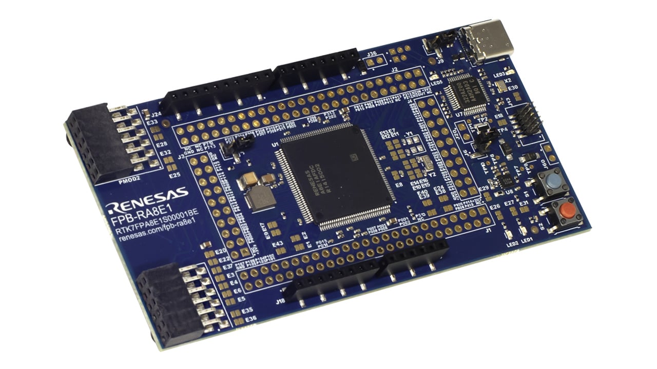 Fast Prototyping Board for Renesas RA8E1