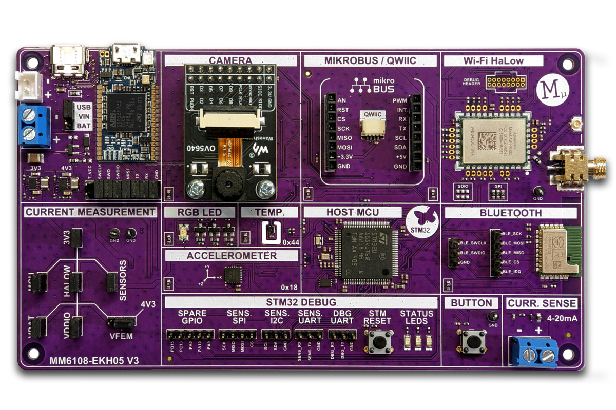 Morse Micro MM6108 EKH05 evaluation kit