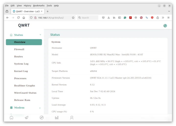 QWRT English Interface
