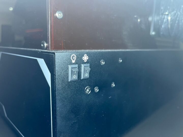 ACMER P3 48W Laser Engraver LED Fan Switch