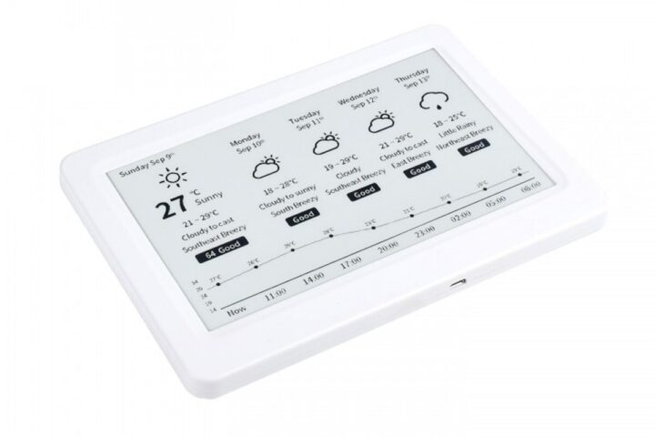 7.5-inch Batteryless NFC e-paper display V2 