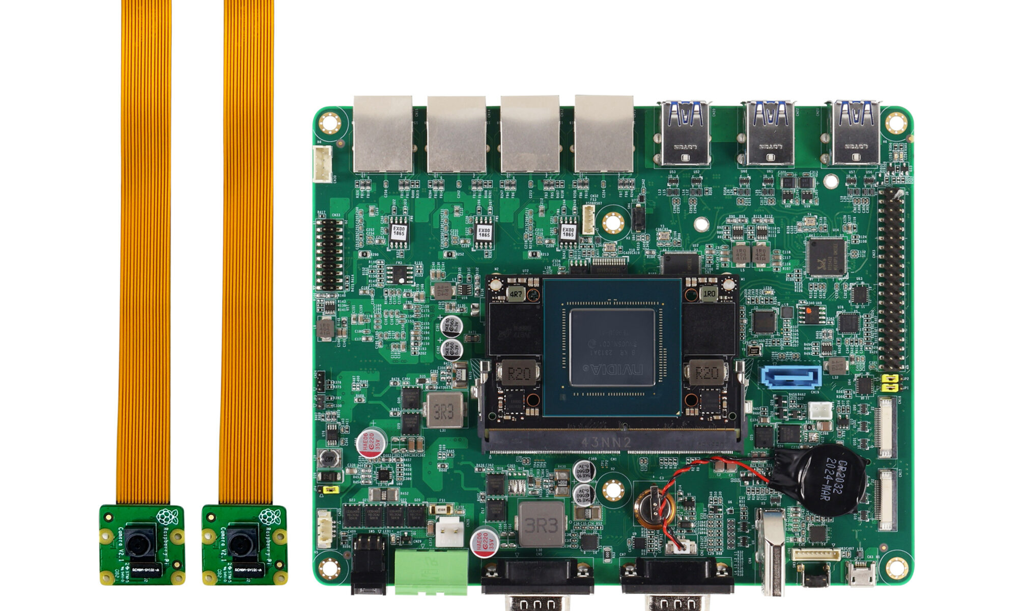 AAEON NVIDIA Jetson Orin Nano Developer Kit Raspberry Pi Camera Modules