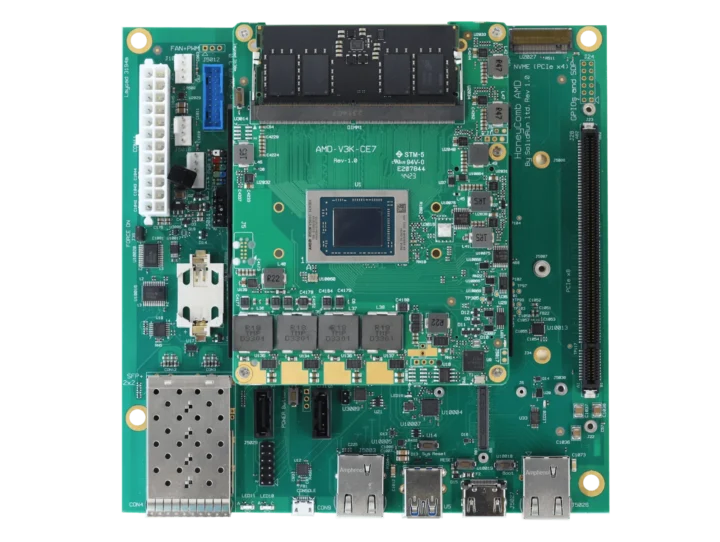 AMD Ryzen Embedded V3C18I mini-ITX motherboard
