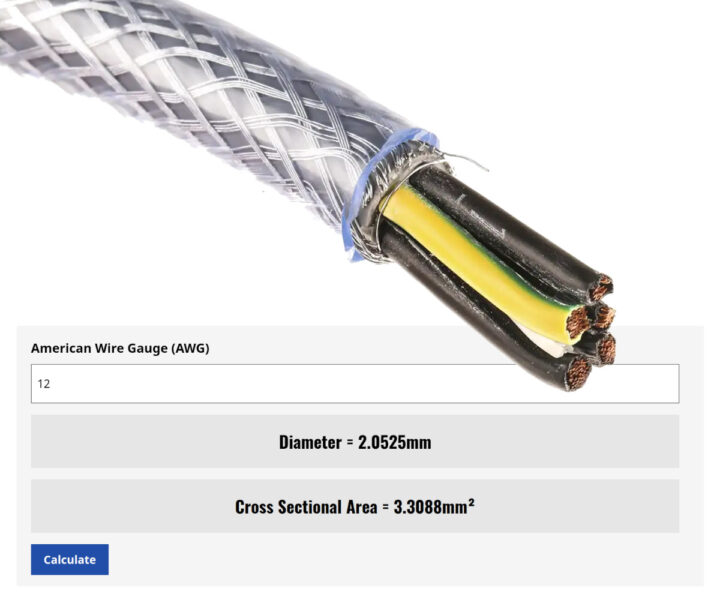 AWG Conversion Calculator