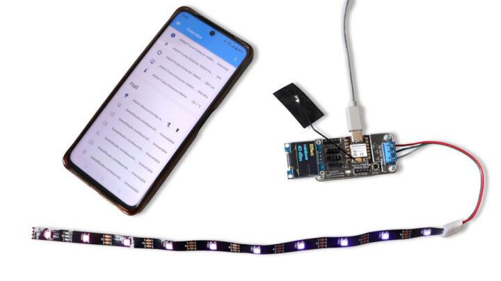 ESP32 C3 RGB LED Strip Controller