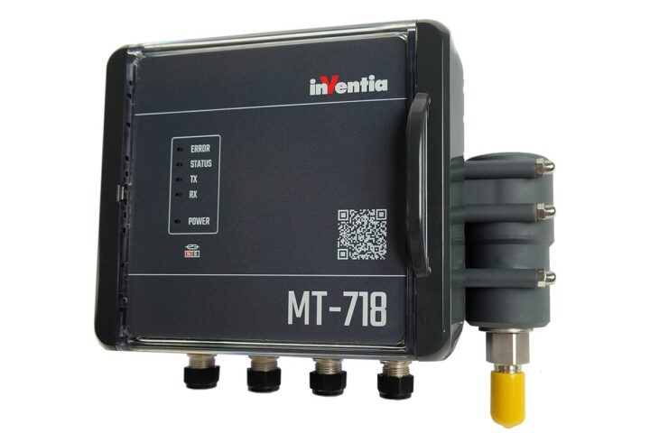 Inventia MT 718 PS battery operated telemetry logger with IP68 protection