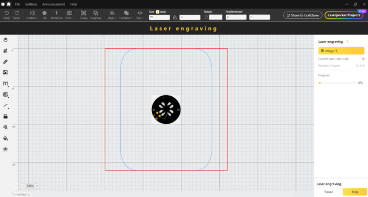 LDS software 3D coin