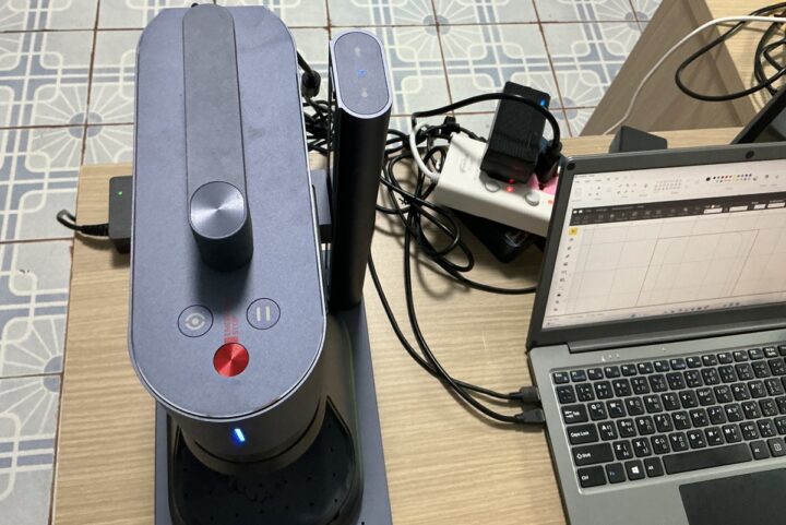 LaserPecker LP5 on off