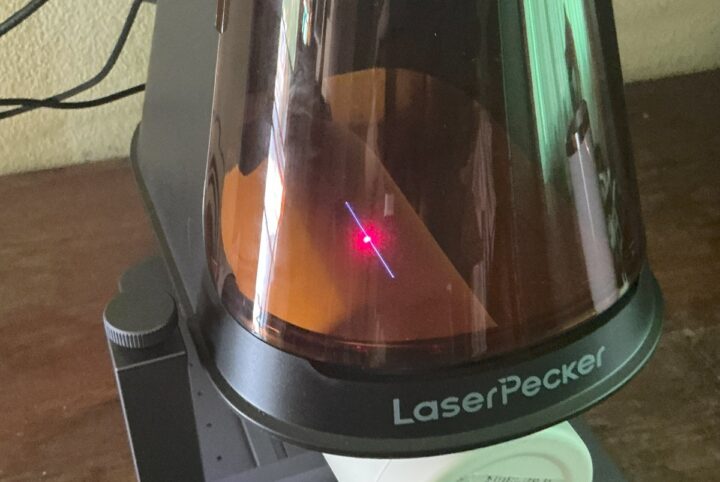 LaserPecker LP5 review rotary extention